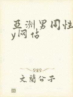 亚洲男同性gay网站