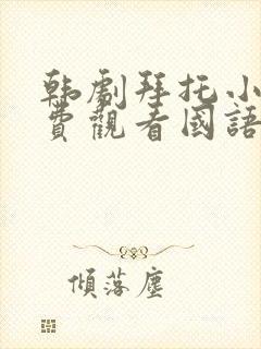 韩剧拜托小姐免费观看国语版全集