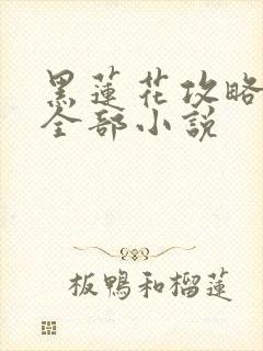 黑莲花攻略手册全部小说