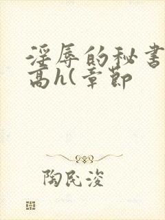 淫辱的秘书调教高h(章节