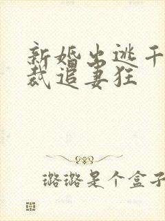 新婚出逃千亿总裁追妻狂