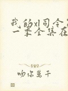 我的xl司令第一季全集在线观看