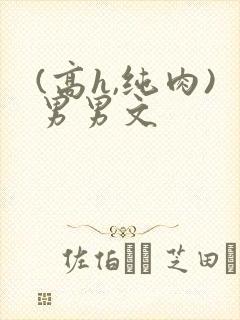 (高h,纯肉)男男文