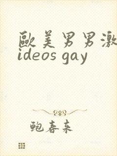 欧美男男激情videos gay