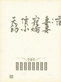 天价宠妻:霍总的小娇妻封面