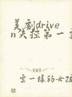 美剧driven失控第一季免费观看