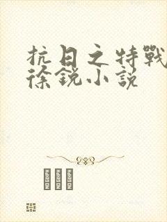 抗日之特战兵王徐锐小说封面