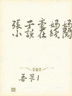 张子豪妈妈孟艳小说在线阅读封面