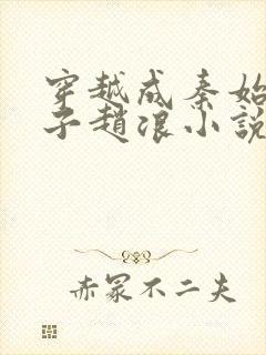 穿越成秦始皇长子赵浪小说