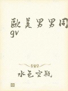 欧美男男同性恋gv封面