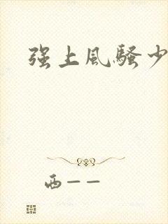 强上风骚少妇