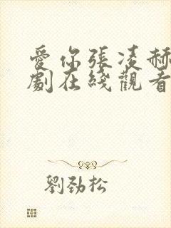 爱你张凌赫电视剧在线观看策驰影院