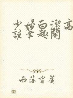 少妇白洁高义小说笔趣阁