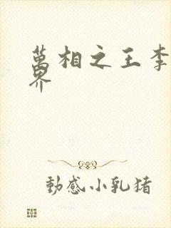 万相之王李洛境界