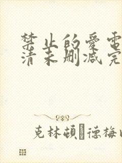 禁止的爱电影高清未删减完整版