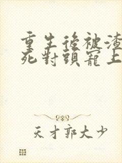 重生后被渣男的死对头宠上天短剧