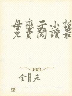 母恋子小说全文免费阅读最新章节封面