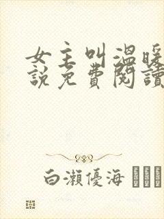 女主叫温暖的小说免费阅读封面