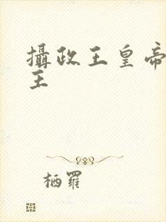 摄政王皇帝双男主