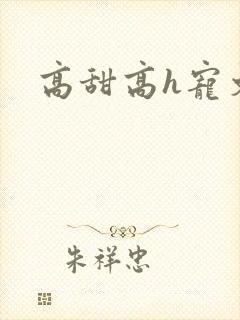 高甜高h宠文封面