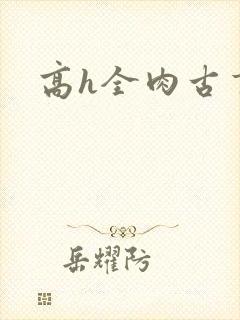 高h全肉古言