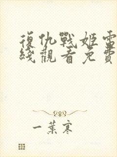 复仇战姬电影在线观看免费完整版封面