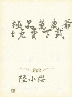 极品万岁爷txt免费下载