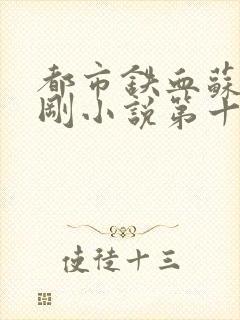 都市铁血苏柔赵刚小说第十章封面