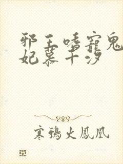 邪王嗜宠鬼医狂妃慕千汐封面