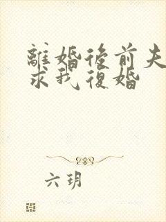 离婚后前夫哭着求我复婚