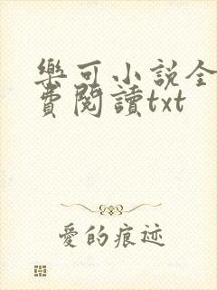 乐可小说全文免费阅读txt