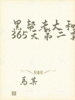 黑帮老大和我的365天第二季完整版