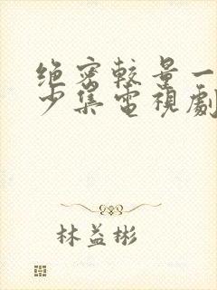 绝密较量一共多少集电视剧