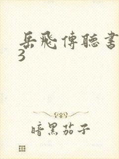 岳飞传听书mp3封面