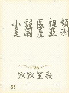 小说区视频区欧美国产亚洲