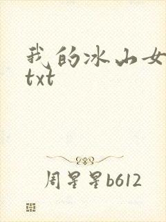 我的冰山女总裁txt