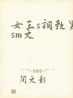 女王s调教男奴sm文