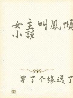 女主叫凤倾月的小说封面