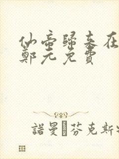 仙帝归来在都市郑元免费封面