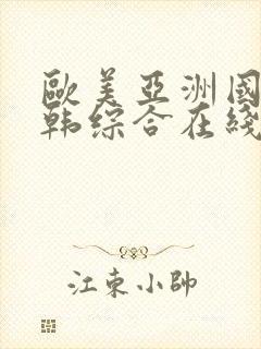 欧美亚洲国产日韩综合在线观看