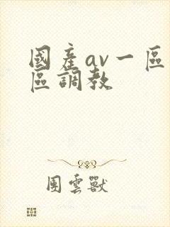国产av一区二区调教
