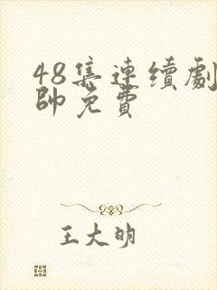 48集连续剧少帅免费