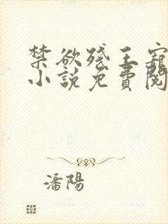 禁欲残王宠上瘾小说免费阅封面