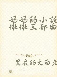 妈妈的小说伟德微微三部曲儿子封面