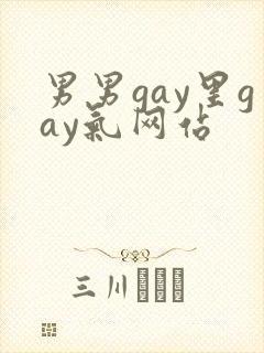 男男gay里gay气网站