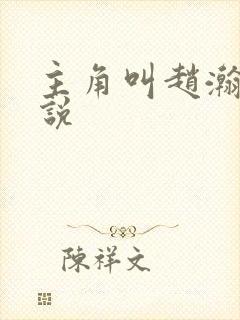 主角叫赵瀚的小说