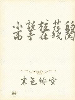 小说校花的贴身高手在线阅读全文