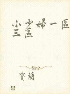 小少妇一区二区三区