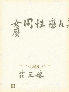 女同性恋h是什么