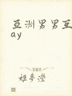 亚洲男男互操gay